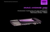 MAC-HOME HD · 2018. 4. 23. · Manual modulador MAC-HOME HD 4 Instrucciones de seguridad general J Leer este manual de usuario completo y atentamente antes de conectar el equipo