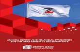 ZENITH BANK (GHANA) LIMITED...Act, 2019 (Act 992) and Section 81 of the Banks and Specialised Deposit-Taking Institutions Act, 2016 (Act 930). Approval of the Financial Statements