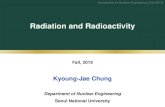 Radiation and Radioactivity - Seoul National Universityocw.snu.ac.kr/sites/default/files/NOTE/Lecture_1.1... · 2020. 1. 9. · Radioactivity was discovered by the French scientist