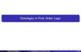 Ontologies in First Order Logic - Εθνικόν και Καποδιστριακόν ...cgi.di.uoa.gr/~ys02/dialekseis2020/ontologies_in_fol.pdf · 2020. 12. 16. · Ontologies An