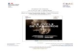 LE CYCLE DE L'ABSURDEPage 2 / 24 27 octobre 2020. Communication & Presse - Nelly Mailliard T +33 (0)3 26 21 84 94 / communication@cnac.fr ... Romane Cassard & Lilou Hérin . Création