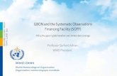 GBON and the Systematic Observations Financing Facility (SOFF) · 2020. 11. 19. · Financing Facility (SOFF) Filling the gaps in global weather and climate data coverage Professor
