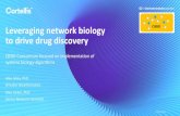 Leveraging network biology to drive drug discovery...May 20, 2020  · drug discovery Why waste time and resources on bridging this gap ... • Scoring: flow is propagated through