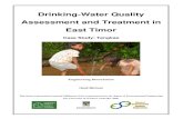 Drinking-Water Quality Assessment and Treatment in East …...Drinking-Water Quality Assessment and Treatment in East Timor Case Study: Tangkae ... Dili District, East Timor. Contour