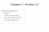 Chapter 3 Section 3jutts/110/Lecture7.pdfChapter 3 Section 3.2. ... = 29868 + 102 + 500 = 30470 with 3 d.f. SSTotal = 30470 + 51351 = 81821 “Usual” F test and p-value is in . summary(