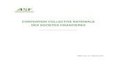 CONVENTION COLLECTIVE NATIONALE DES SOCIETES … · 2020. 9. 9. · L'Association Française des Sociétés Financières (ASF) est l'organisme regroupant les entreprises délivrant