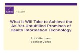 What It Will Take to Achieve the As-Yet-Unfulfilled Promises of … · 2019. 12. 16. · What It Will Take to Achieve the As-Yet-Unfulfilled Promises of Health Information Technology