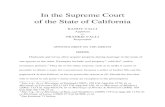 In the Supreme Court of the State of California · 2020. 12. 2. · In the Supreme Court of the State of California RANDY VALLI Appellant vs. FRANKIE VALLI Respondent OPENING BRIEF