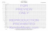 Oro Preto score - Kendor Music, Inc. · 2011. 8. 10. · 1st Eb Alto Sax 2nd Eb Alto Sax 1st Bb Tenor Sax 2nd Bb Tenor Sax Eb Baritone Sax 1st Bb Trumpet 2nd Bb Trumpet 3rd Bb Trumpet