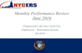 Monthly Performance Review June 2016...Real Estate Fund Supplemental Details ..... 58 Real Estate Cash Flow 59 1 1 2 US Capacity Utilization 3 Institute of Supply Management (Manufacturing