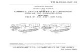 TECHNICAL MANUAL OPERATOR'S M ANUAL FOR CARRIER, … · 2011. 11. 30. · TM 9-2350-247-10 TECHNICAL MANUAL OPERATOR'S M ANUAL FOR CARRIER, CARGO TRACKED, 6–TON M548A1 2350–01–096–9356