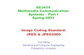 EE3414 Multimedia Communication Systems – Part I Spring ...yao/EE3414_S03/lect20...-1.4562 -13.3225 -0.8750 1.3248 10.3817 16.0762 4.4157 1.1041 -6.7720 -2.8384 4.1187 1.1118 10.5527