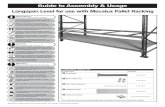 Guide to Assembly & Usage - BiGDUG Shelving Ltd...Tools – Large rubber mallet, metal hammer, drill & 12mm drill bit, 17mm socket Wear appropriate clothing, protective gloves and