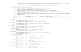 Virginia Band & Orchestra Directors Association€¦ · Virginia Band & Orchestra Directors Association All-Virginia Audition Wind Requirements Major Scales (20% of total score) Please