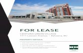 FOR LEASE - HM Commercial Group · 2020. 10. 21. · 1111 Lawson Avenue 8 ZONING City of Kelowna Consolidated Zoning Bylaw No. 8000 Schedule 'B' – Comprehensive Development Zones