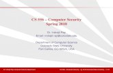 CS 556 – Computer Security Spring 2018cs556/lecture-notes/clark... · 2018. 2. 13. · Dr. Indrajit Ray, Computer Science Department CS 556 - Computer Security - c 2018 Colorado