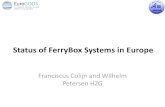 Status of FerryBox Systems in Europe · 2016. 4. 27. · Status of FerryBox Systems in Europe • Chapter 7: Development of new sensors for (coastal) oceanographic observations (innovation)