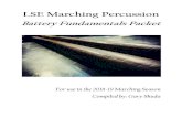 LSE Marching Percussionlseperc.weebly.com/uploads/1/0/4/6/104619499/battery... · 2018. 5. 31. · LSE Marching Percussion Battery Fundamentals Packet For use in the 2018-19 Marching