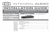 INSTALLATION GUIDE - Integral Audio · 2019. 9. 11. · move, simply press down on the left side to raise the right edge up. 38. REMOVE UNDER-SEAT WOOFER (STEP 1) Slide the passenger-side