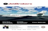 Citation 500 sn 500-0348 Brochure - jetbrokers.com · 9/25/2019  · 1977 Citation 500 Serial Number 500-0348 AIRFRAME HIGHLIGHTS MAINTENANCE ENGINES Pratt & Whitney JT15D-1A LEFT