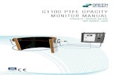 Manual for G1100 PTFE Opacity Monitor - cdn1.shipserv.com...Jan 02, 2015  · G1100 PtFe oPacity monitor manual. 2. G 1100 PTFE Opacity Monitor 3 Content 1 INTRODUCTION 4 1.1 ABOUT