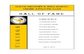 HALL OF FAME BOOKLET 2012[1]-FINAL - South Brunswick Public … · 2018. 7. 11. · Softball Hall of Fame in 1999. Maura has been teaching and coaching for 33 years. She earned a
