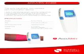 ACCUVEIN AV400 - Schnell Medical...AccuVein is the global leader in vein illumination with thousands of facilities around the world using Accu-Vein’s award winning, portable vein