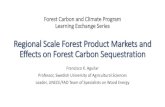 Regional Scale Forest Product Markets and Effects on Forest ......Live trees -8.21 million trees -11.22 trees/ha/year Growing stock trees -1.55 million trees -2.12 tress/ha/year C