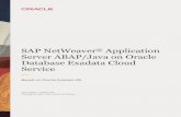 SAP NetWeaver Application Server ABAP/Java on Oracle … · 2020. 5. 6. · for Oracle’s products remains at the sole discretion of Oracle. REVISION HISTORY . The following revisions