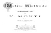 Petite Methode for Mandolin (en français) [Op.245] · Title: Petite Methode for Mandolin (en français) [Op.245] Author: Monti, Vittorio - Publisher: Paris: G. Ricordi, n.d.(ca.1895).