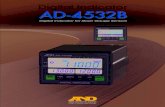 Digital Indicator for Strain Gauge Sensors · 2017. 2. 8. · a Modbus-RTU input/output. In addition, we offer an optional BCD output, RS-232C input/output, D/A analog voltage/current
