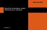 SATO Printer API Reference Guide · 7 OVERVIEW The SATO Printer API was developed to simplify the communication between .NET applications and SATO printers. Software developers can