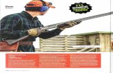 Caesar Guerini USA - Fine Italian Shotguns For American Shooters · 2020. 12. 23. · EDITOR'S CHOICE plication of gold inlay, also done by hand. The Revenant is built along the lines