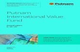 International Value Fund Annual Report - Putnam Investments · 2020. 8. 20. · Putnam International Value Fund (class A shares before sales charge) Fund’s benchmark (MSCI EAFE