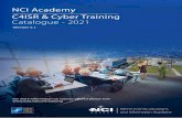 w NCI Academy C4ISR & Cyber Training Catalogue - 2021 we...2021/01/12  · to take towards certain qualifications and competence levels. As you might expect from an agile and responsive