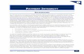 Payment Integrity Report Integrity.pdf(DRAA). We calculate the overpayment rate by dividing overpayment dollars by total dollars paid, and the underpayment rate by dividing underpayment