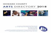HOWARD COUNTY ARTS DIRECTORY 2018 · 2020. 11. 23. · ARTS DIRECTORY TAblE Of CONTENTS Howard County Arts Council . 8510 High Ridge Rd . Ellicott City, MD 21043 . 410-313-2787 .