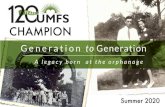 CHAMPION - UMFS...when Annie Mae and her six siblings were orphaned. “Mom was born in 1920,” said John Wayne Abernathy, son of Annie Mae and brother to Harry Wilson Jr. and Marilyn
