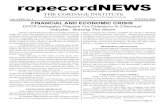 95576 Ropecord Newsletter · 2009. 2. 26. · Associated Wire Rope Fabricators General Meeting April 19-22, 2009 Hilton Downtown, Austin, TX Techtextil North America April 21-23,