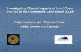 Investigating Climate Impacts of Land Cover Change in the … · 2008. 7. 21. · 1. Background on the Climate Impacts of Land Cover Change 2. Reconstructing Potential Vegetation