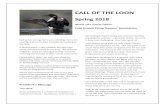 CALL OF THE LOON - Storyblok...CALL OF THE LOON Spring 2018 Special Lake History Edition Cold Stream amp Owners’ Association ©Canstock am looking forward seeing you and your families