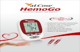 Blood Hemoglobin Test System instruction.pdf · Battery Size Weight HemoGo Electrochemisty Hb: g/dL, mmol/L / Hct: % 40 seconds 1.2 ul Capillary and venous blood 3-23 g/dL 400 NoCode