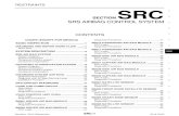 RESTRAINTS SRC A B SECTION - TexasNissans.com Car/Z34/2015/src.pdfB0099 SATELLITE SENSOR .....56 DTC Logic ..... 56 Diagnosis Procedure ..... 57 B00A0 OCCUPANT CLASSIFICATION SYS-TEM