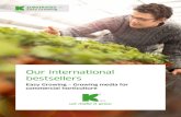 Our international bestsellers - Klasmann-Deilmann...bestsellers Easy Growing – Growing media for commercial horticulture 2 Contents The Klasmann-Deilmann Group 3 Raw Materials –