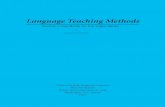 Language Teaching Methods - TESOL I and II Ana C. Sánchez S. · 2017. 11. 1. · Language Teaching Methods Teacher’s Handbook for the Video Series by Diane Larsen-Freeman Office
