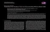 Research Article Technique for Outdoor Test on Concentrating Photovoltaic Cells · 2019. 7. 31. · Research Article Technique for Outdoor Test on Concentrating Photovoltaic Cells