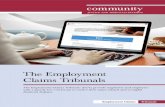 The Employment Claims Tribunals - State Courts · 2020. 3. 27. · 12 Employment Claims Tribunals AFTER A CLAIM IS FILED PERSONAL DELIVERY Delivering the documents personally to the