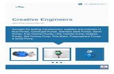 Liquid Pumping Equipment, Water Pumping Equipment, Industrial ... - Creative Engineers exporting different
