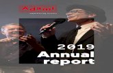 2019 Annual report - Adami · 2020. 7. 22. · 300,138 audio and audiovisual co di p oc d Adami received rights for the broadcasting of their recordings b i of Ad i worldwide 8,831