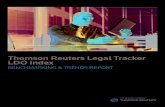 Thomson Reuters Legal Tracker LDO Index · 2017. 6. 10. · T Reut e Track D Ix EXECUTIVE SUMMARY: KEY FINDINGS In this inaugural edition of the Thomson Reuters Legal Tracker™ LDO